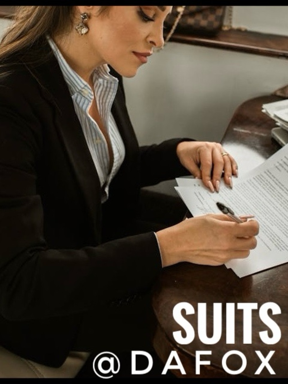 Black Blazer Suit